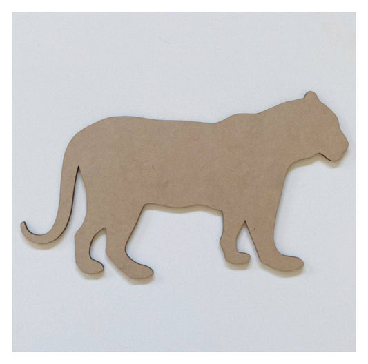 Tiger Raw MDF Wooden DIY Craft - The Renmy Store Homewares & Gifts 