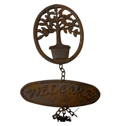 Wind Chime Vintage Welcome Family Tree - The Renmy Store Homewares & Gifts 