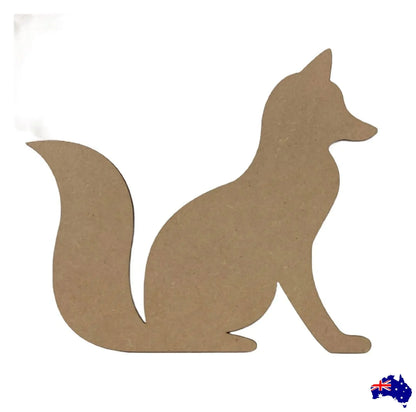 Fox Wild DIY MDF Timber Art Craft - The Renmy Store Homewares & Gifts 