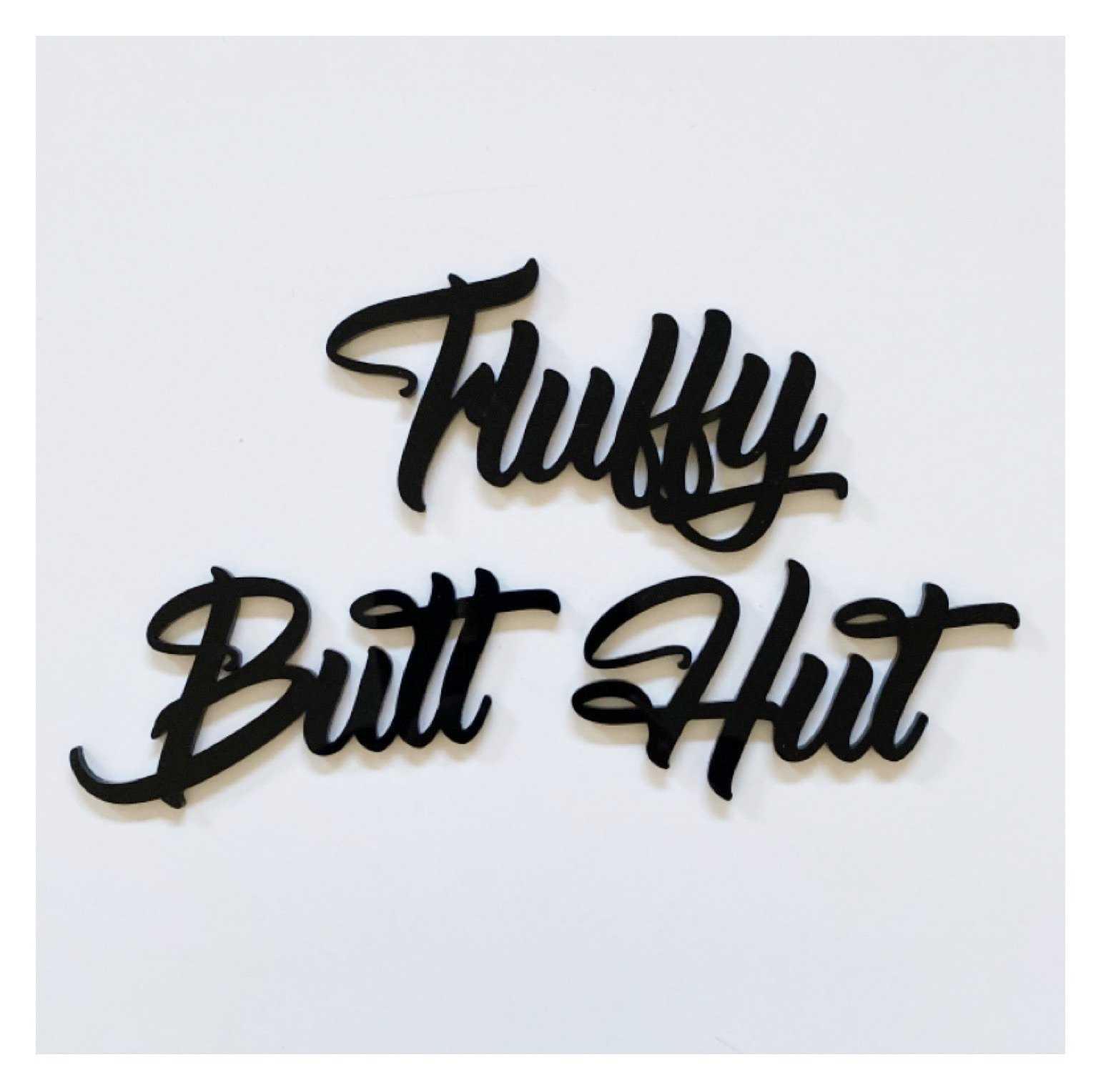 Fluffy Butt Hut Chicken Sign - The Renmy Store Homewares & Gifts 