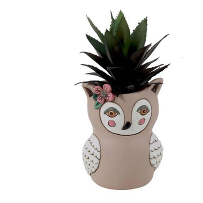 Owl Funky Pen Holder Pot Planter - The Renmy Store Homewares & Gifts 