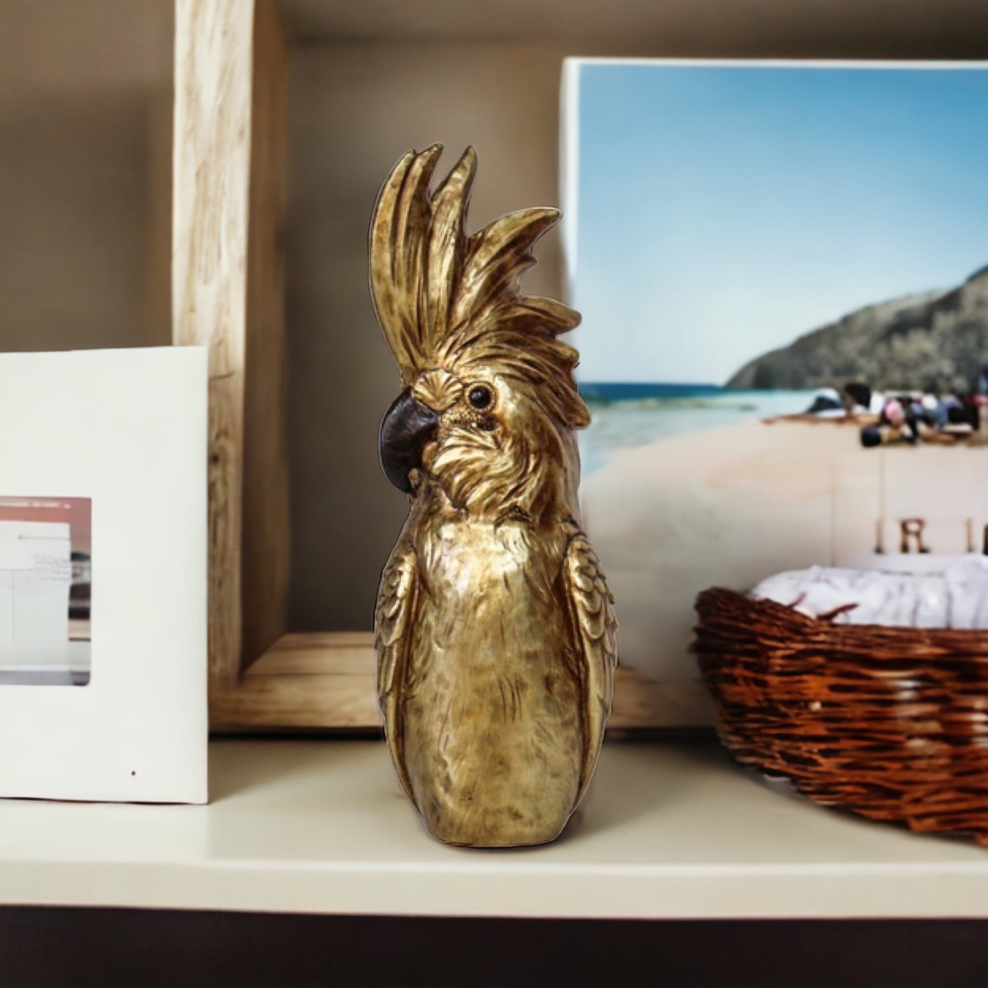 Cockatoo Gold Bird - The Renmy Store Homewares & Gifts 