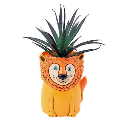 Lion Funky Pen Holder Pot Planter - The Renmy Store Homewares & Gifts 