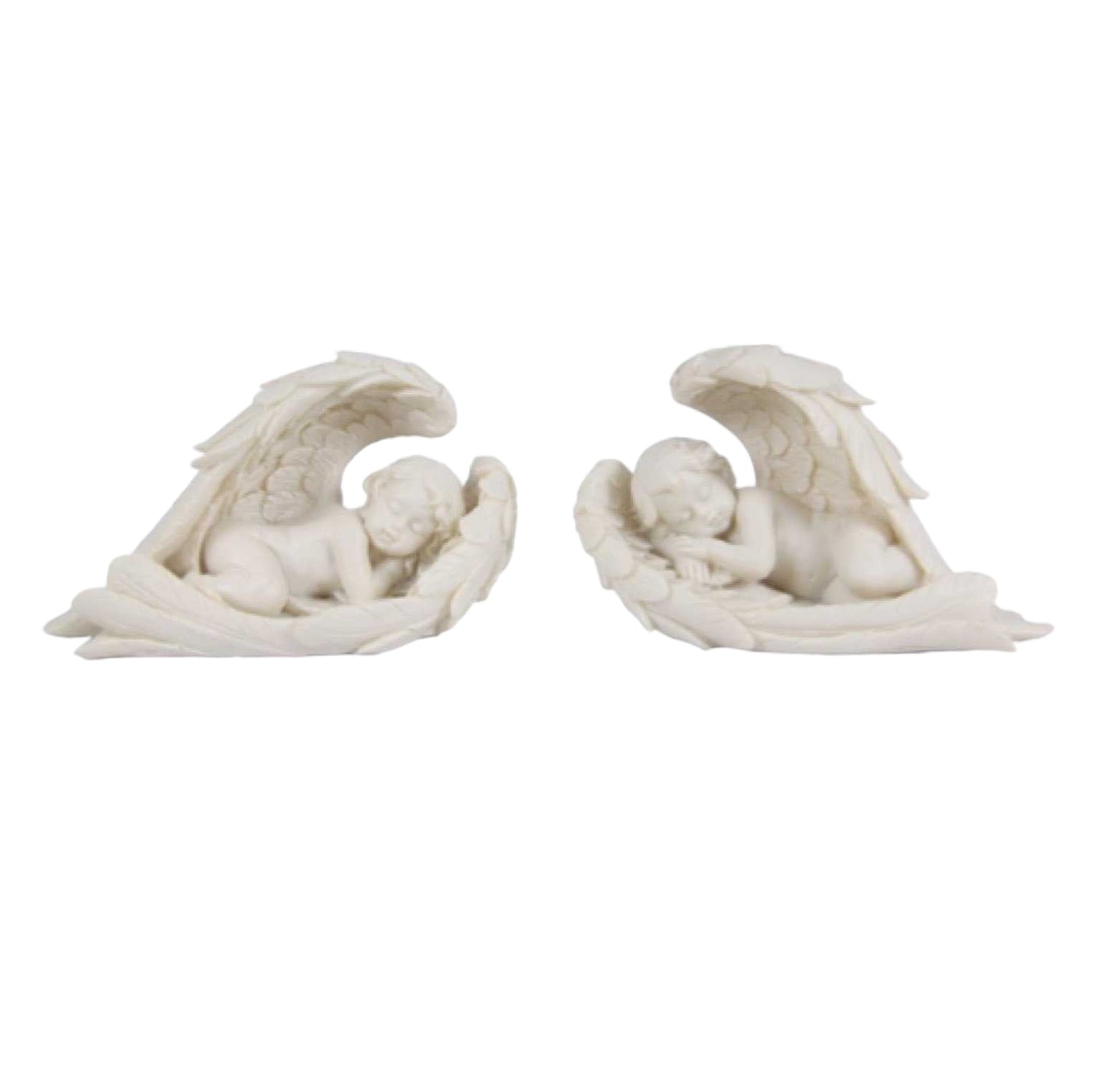 Cherub Angel with Wings Set of 2 - The Renmy Store Homewares & Gifts 