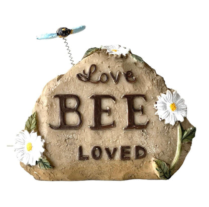 Bee Loved Love Inspirational Garden Ornament - The Renmy Store Homewares & Gifts 