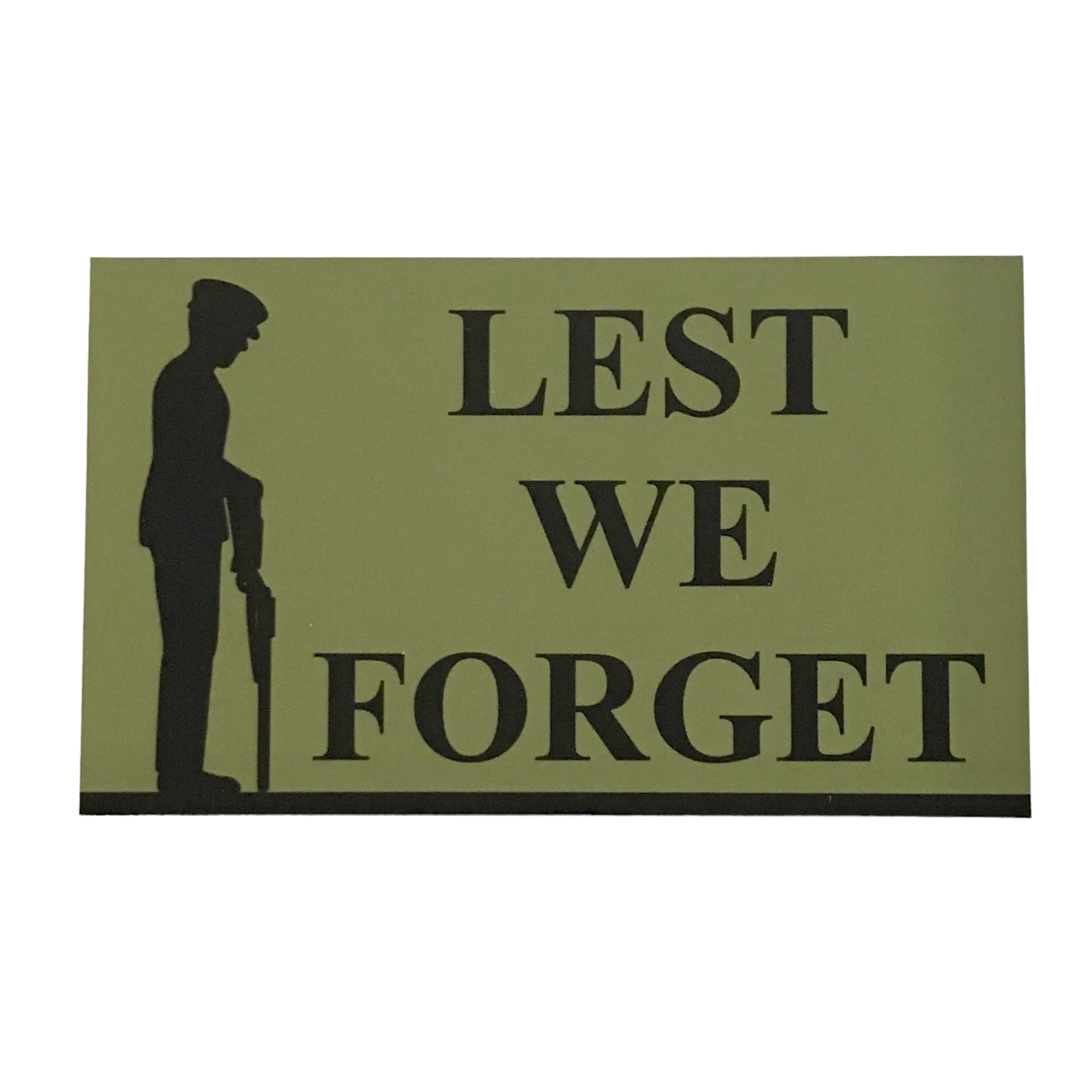 Lest We Forget Remembrance Anzac Sign - The Renmy Store Homewares & Gifts 