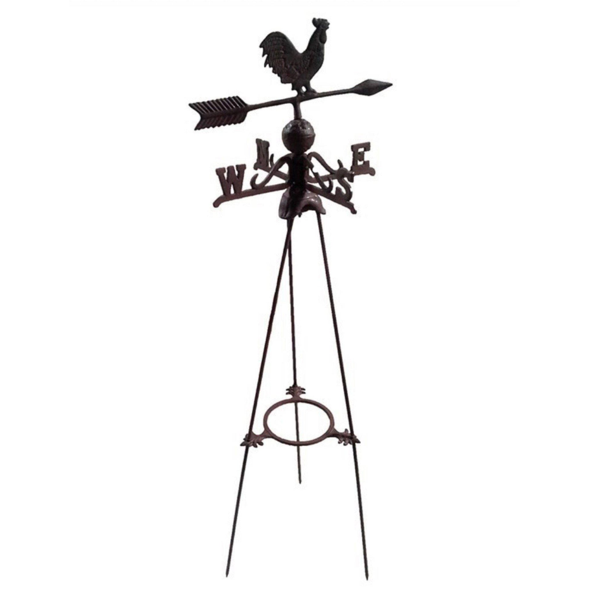 Wind Vane Rooster Chicken Vintage Cast Iron - The Renmy Store Homewares & Gifts 