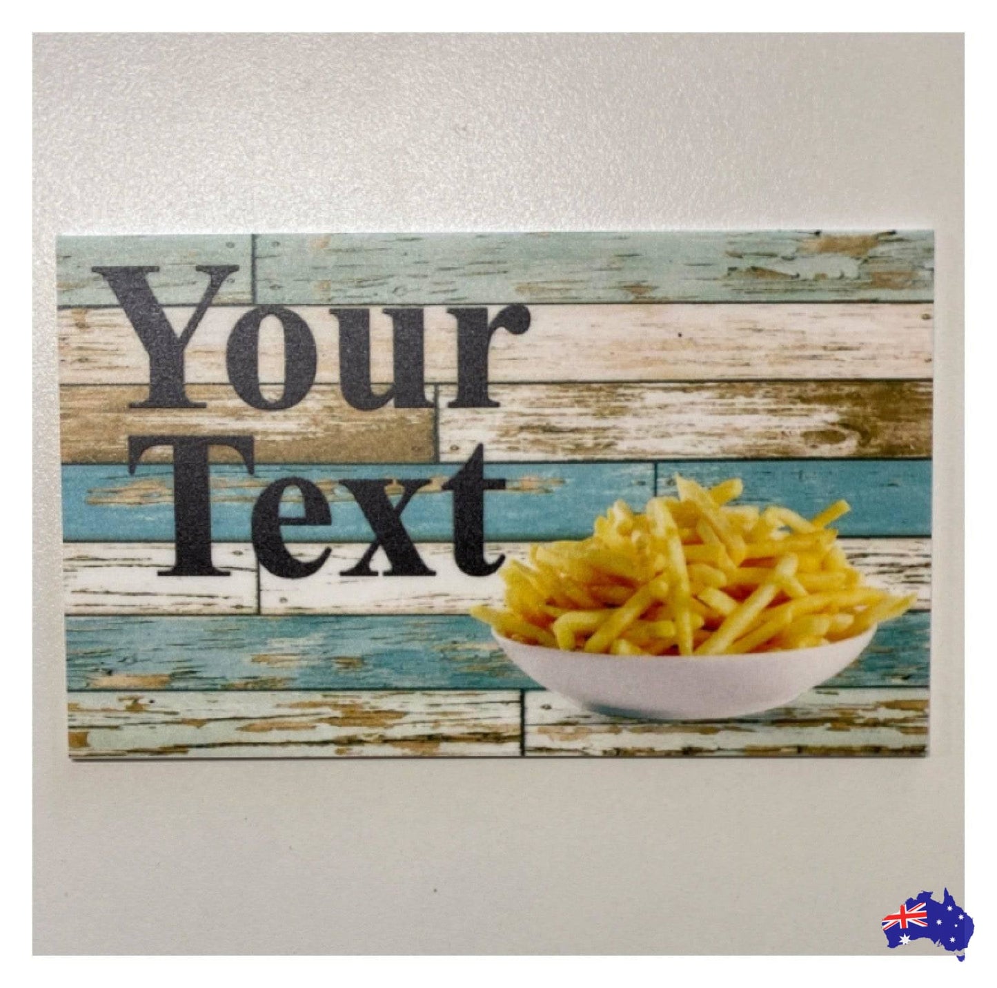 Chips Café Potato Kitchen Custom Wording Text Sign - The Renmy Store Homewares & Gifts 