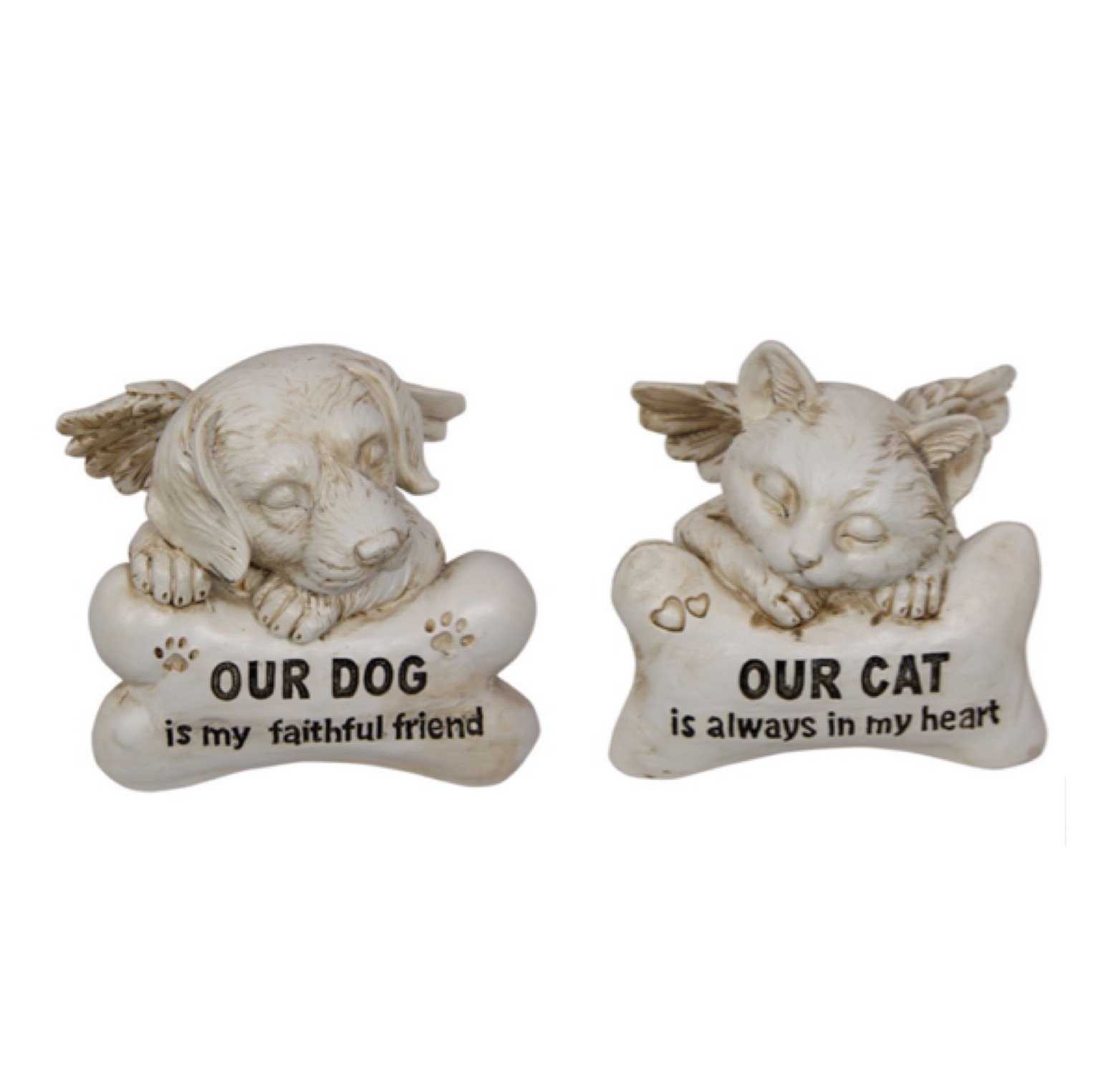 Cat or Dog with Wings Memorial RIP - The Renmy Store Homewares & Gifts 