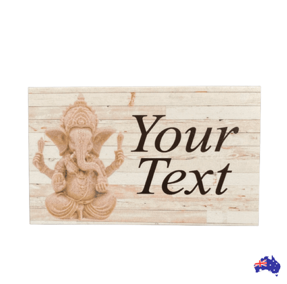 Buddha Ganesha Elephant Custom Sign - The Renmy Store Homewares & Gifts 