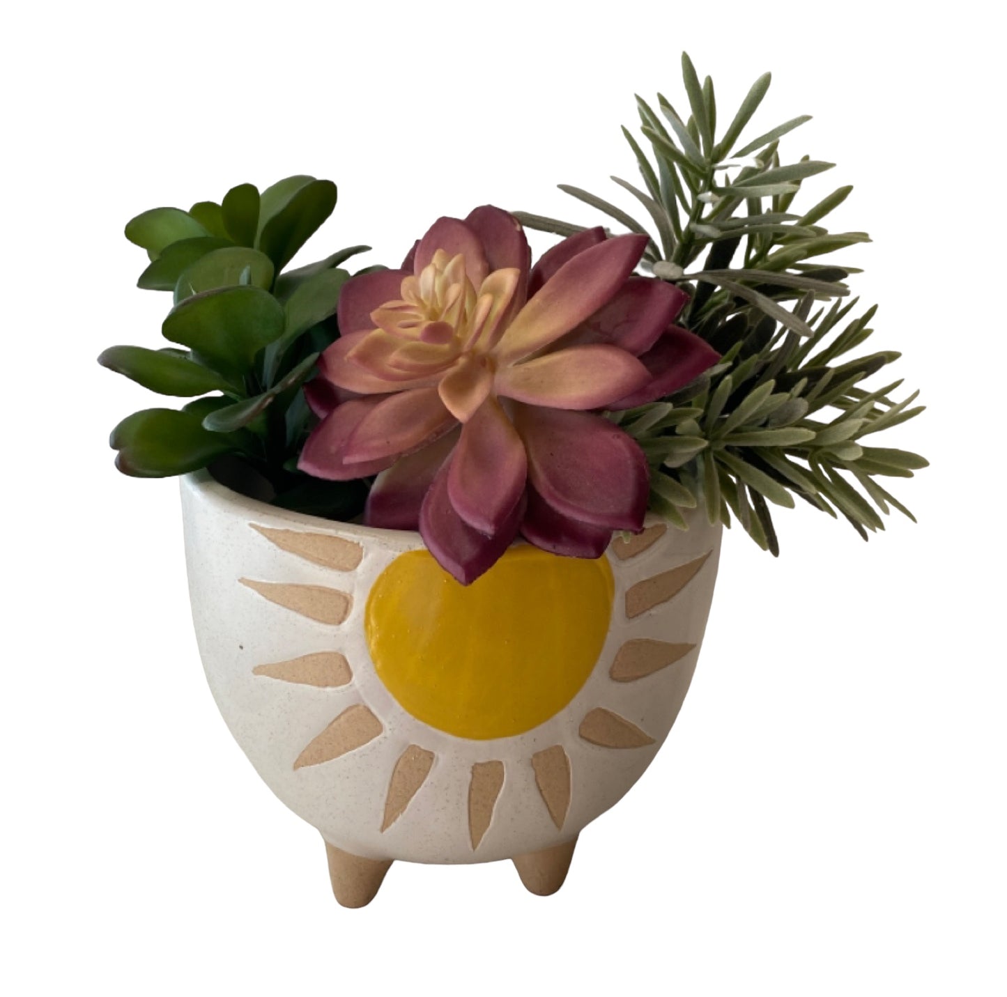 Sunshine Plant Pot Planter Garden Bright - The Renmy Store Homewares & Gifts 