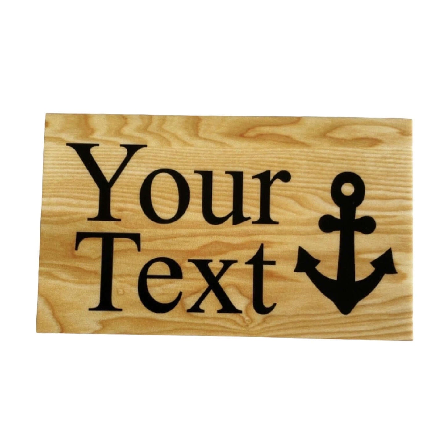 Anchor Nautical Custom Personalised Sign - The Renmy Store Homewares & Gifts 