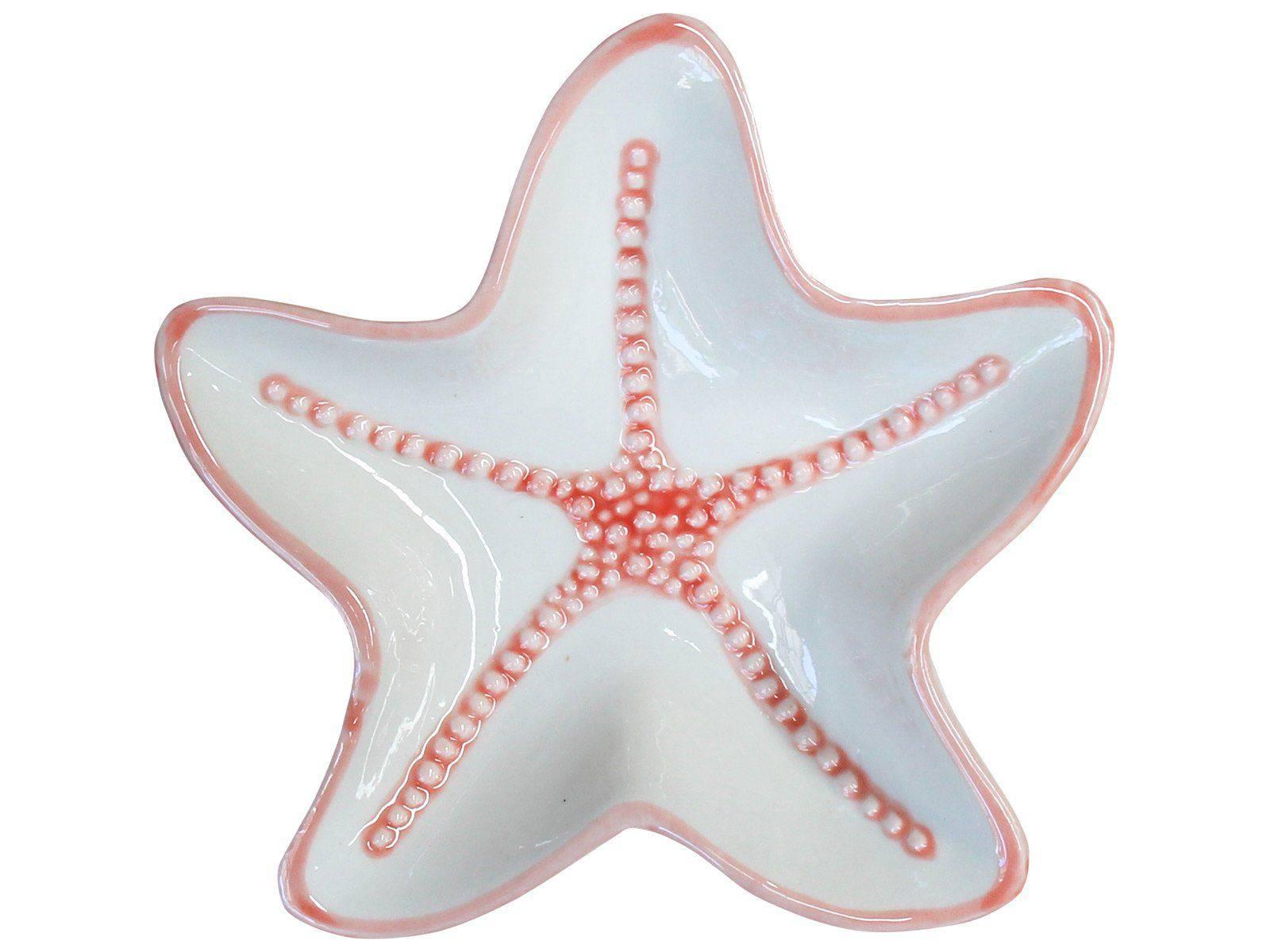 Starfish Beach House Plate Set of 4 - The Renmy Store Homewares & Gifts 