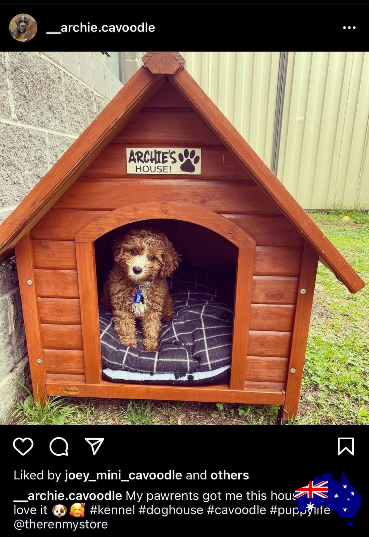 Dog Kennel House Custom Personalised Pets Name Sign - The Renmy Store Homewares & Gifts 