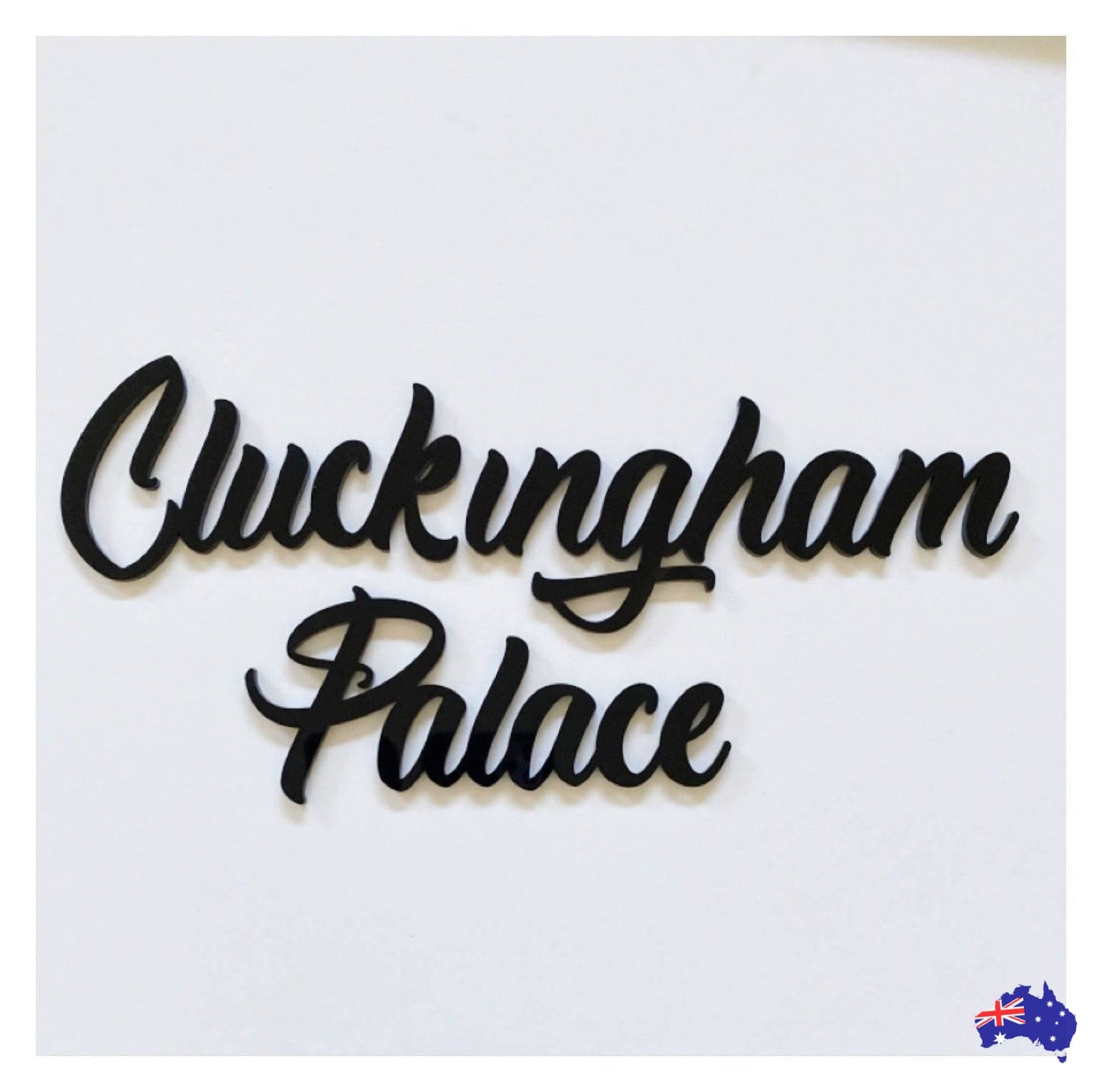 Cluckingham Palace Coop Chicken Sign - The Renmy Store Homewares & Gifts 