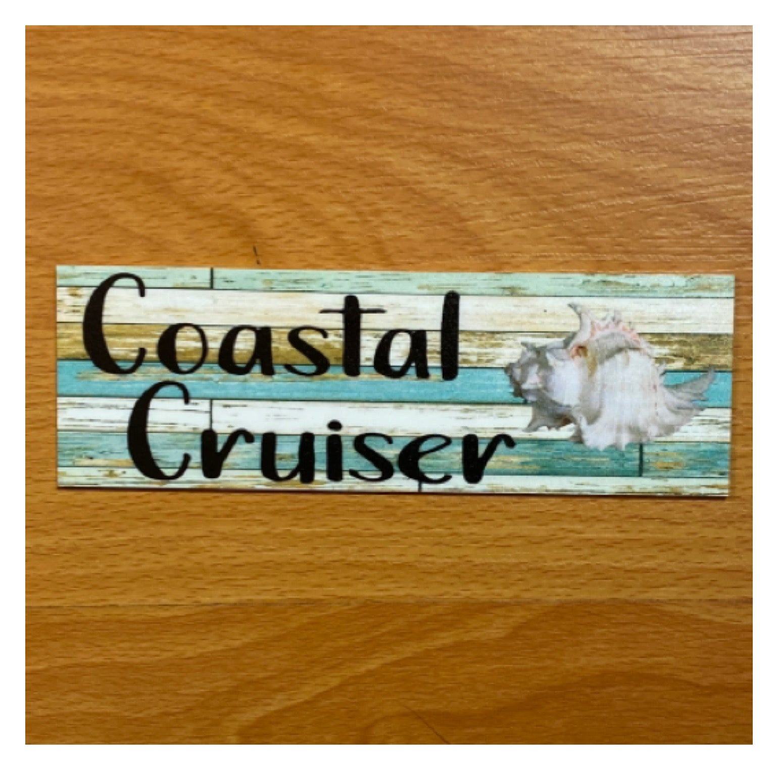 Custom Personalised Beach Shack Shell Room Sign - The Renmy Store Homewares & Gifts 