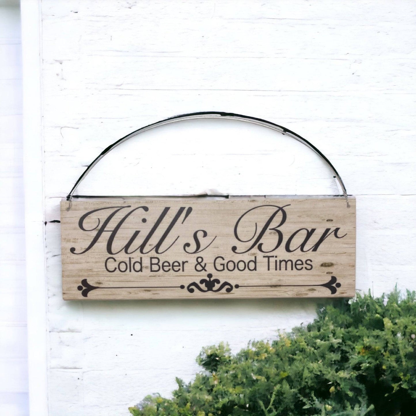 Bar Custom Personalised Cold Beer Good Times Sign - The Renmy Store Homewares & Gifts 