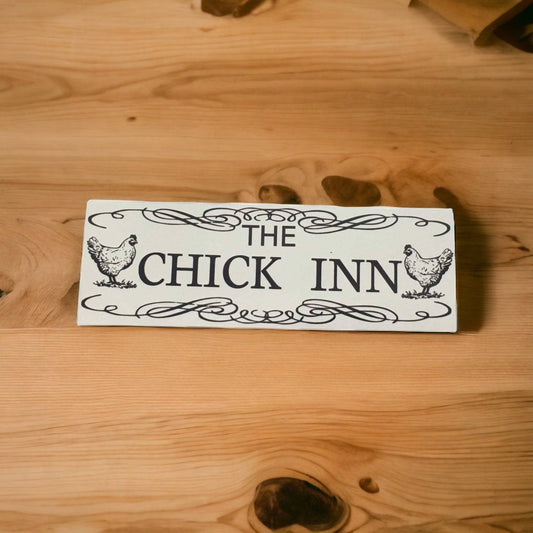 Chick Inn Chicken Sign - The Renmy Store Homewares & Gifts 