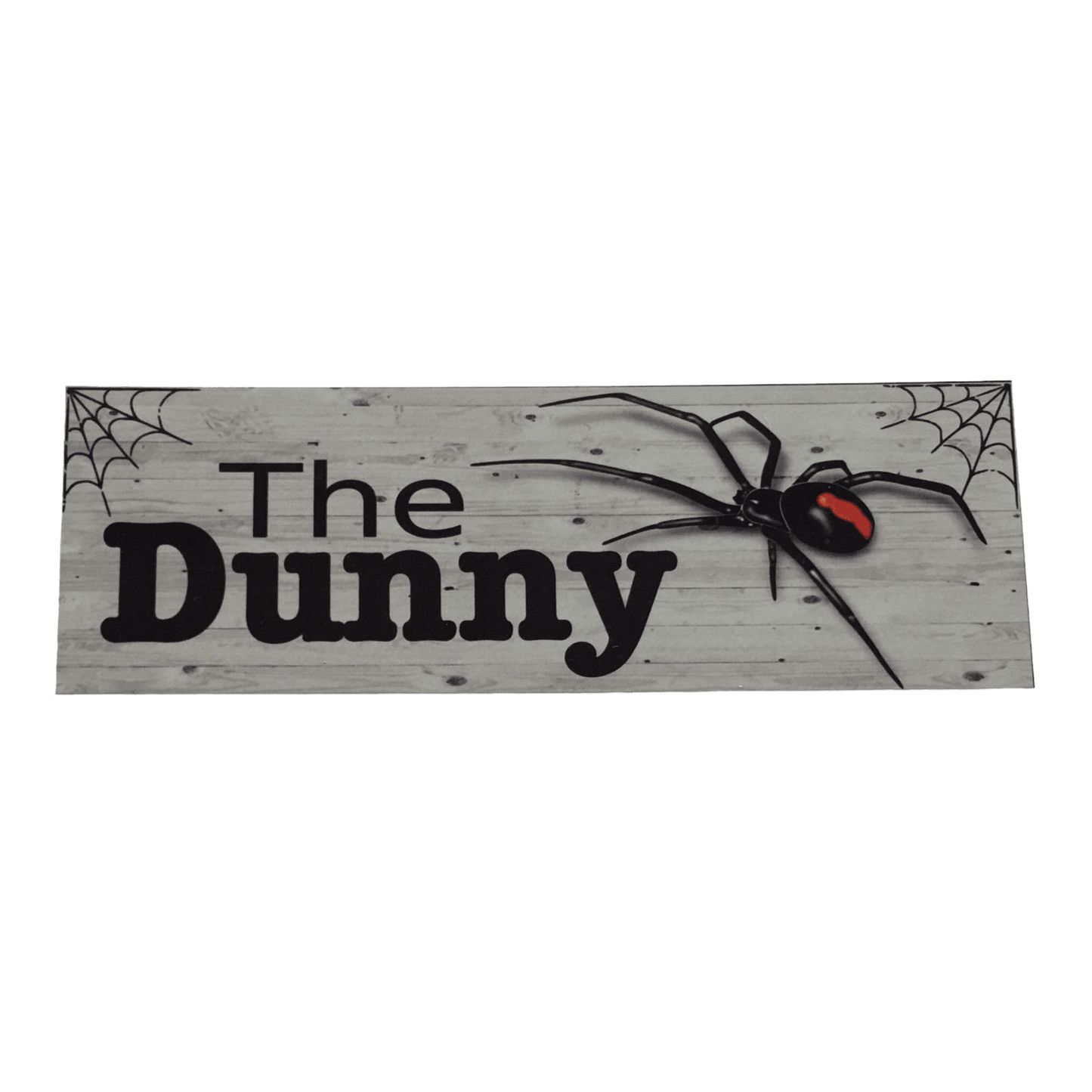 The Dunny Spider Toilet Outback Sign - The Renmy Store Homewares & Gifts 