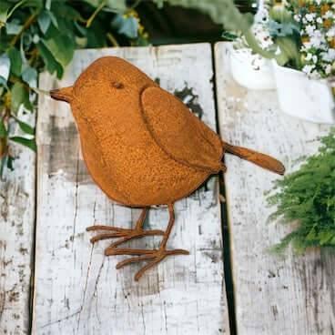 Bird Rustic Metal Garden Décor - The Renmy Store Homewares & Gifts 