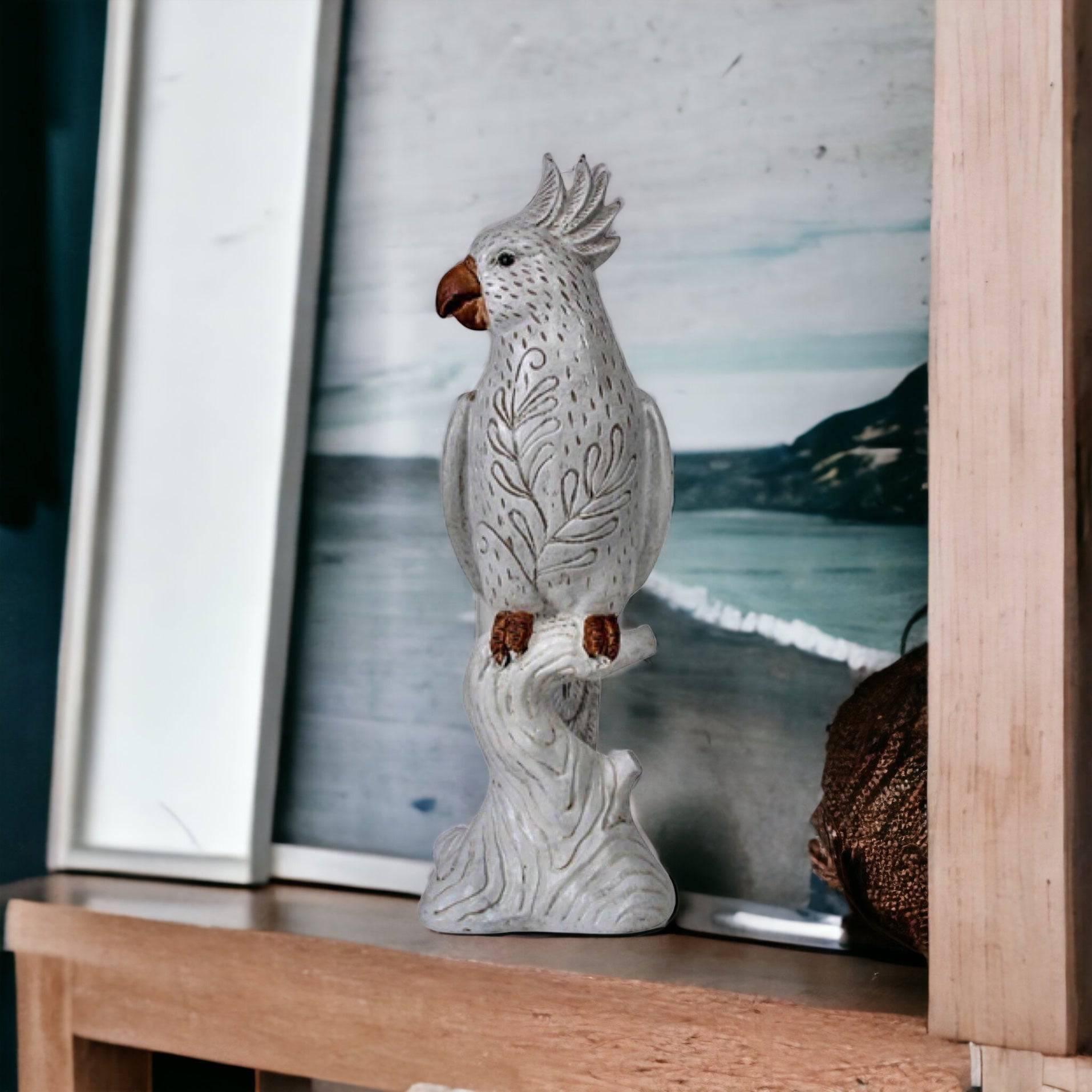 Cockatoo Parrot White Bird - The Renmy Store Homewares & Gifts 