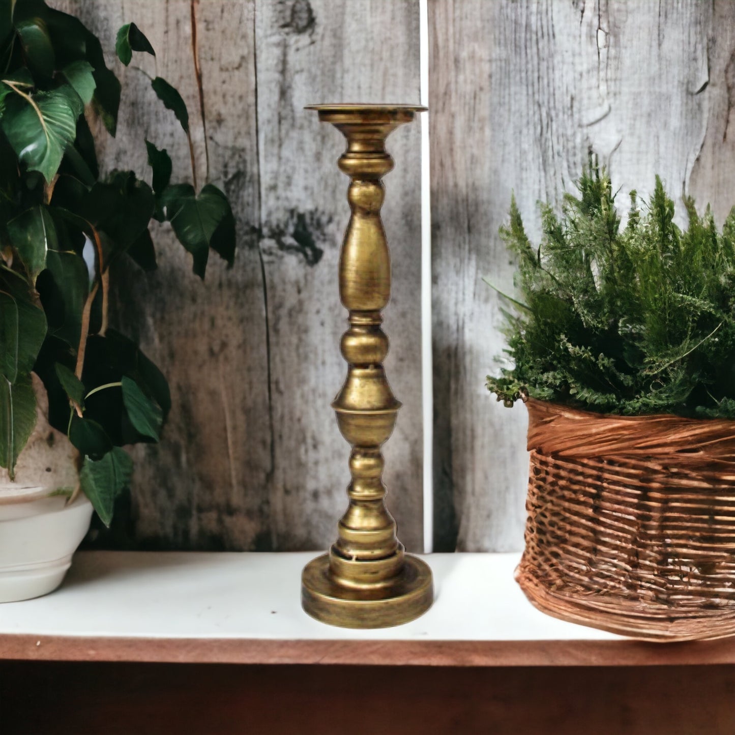 Candle Stick Holder Gold - The Renmy Store Homewares & Gifts 