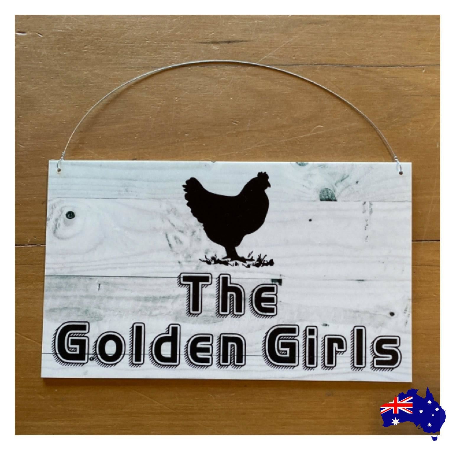 Chicken Hen Custom Personalised French Sign - The Renmy Store Homewares & Gifts 