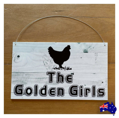 Chicken Hen Custom Personalised French Sign - The Renmy Store Homewares & Gifts 