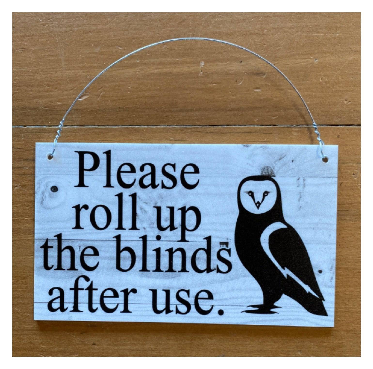 Owl Bird Custom Personalised Sign - The Renmy Store Homewares & Gifts 