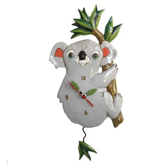 Clock Wall Koolah Koala Allen Designs Pendulum - The Renmy Store Homewares & Gifts 