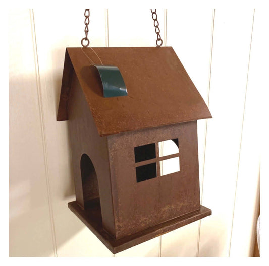 Bird House Antique Rustic Large - The Renmy Store Homewares & Gifts 