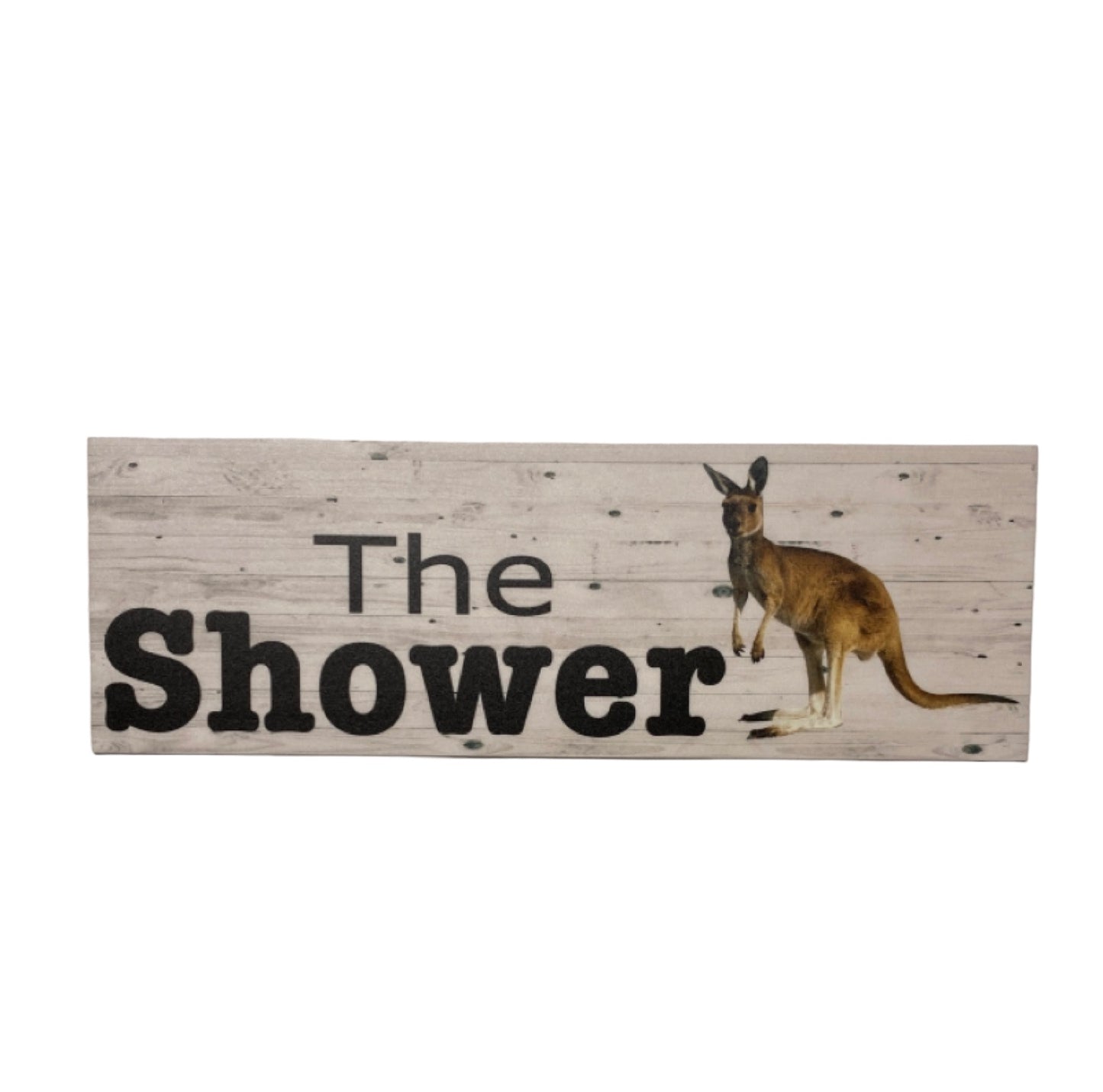 The Shower Kangaroo Outback Sign - The Renmy Store Homewares & Gifts 