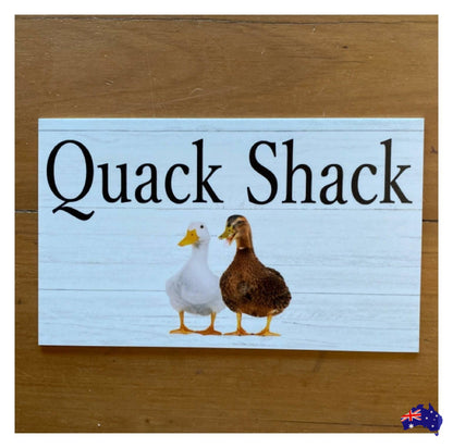 Duck Ducks Your Text Custom Wording Sign - The Renmy Store Homewares & Gifts 