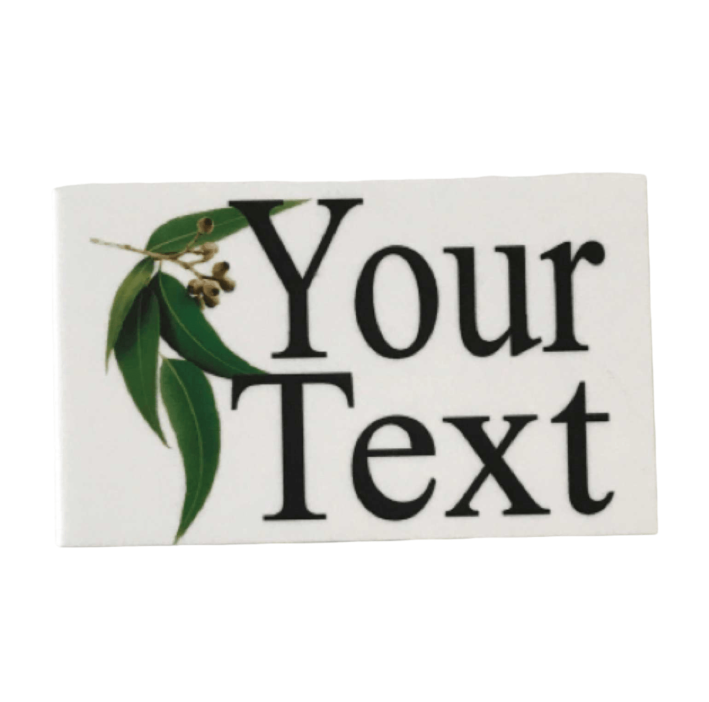 Gum Leaves Custom Personalised Sign - The Renmy Store Homewares & Gifts 