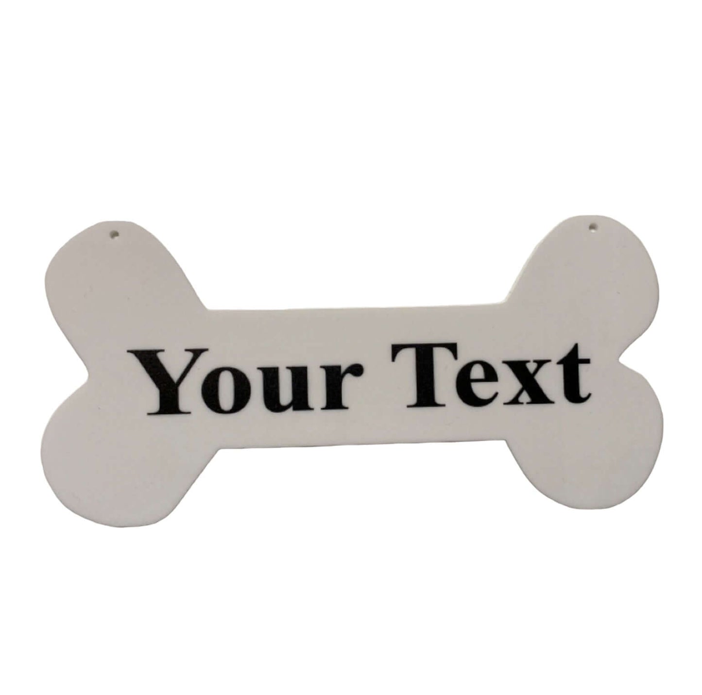 Bone Personalised Custom Pet Dog Sign