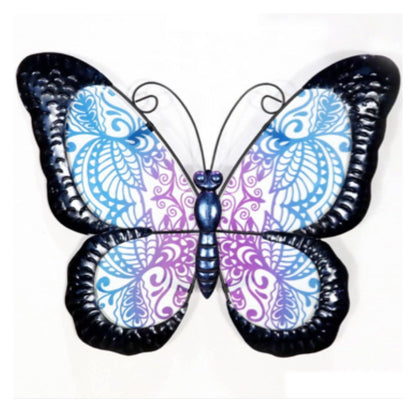 Butterfly Purple Blue Delight Wall Art Décor - The Renmy Store Homewares & Gifts 