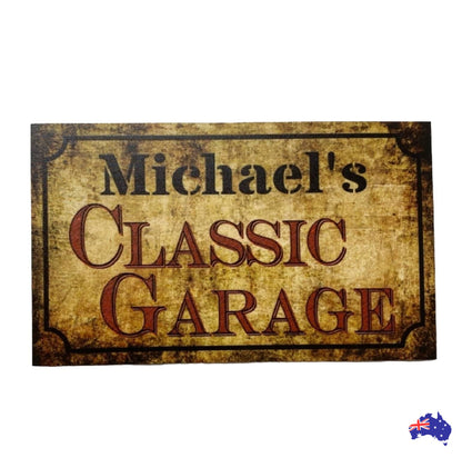 Classic Garage Vintage Custom Sign - The Renmy Store Homewares & Gifts 