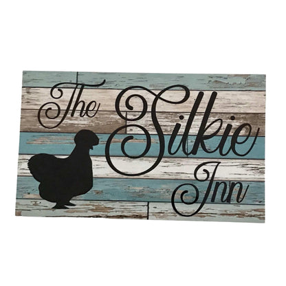 The Silkie Inn Blue Sign - The Renmy Store Homewares & Gifts 