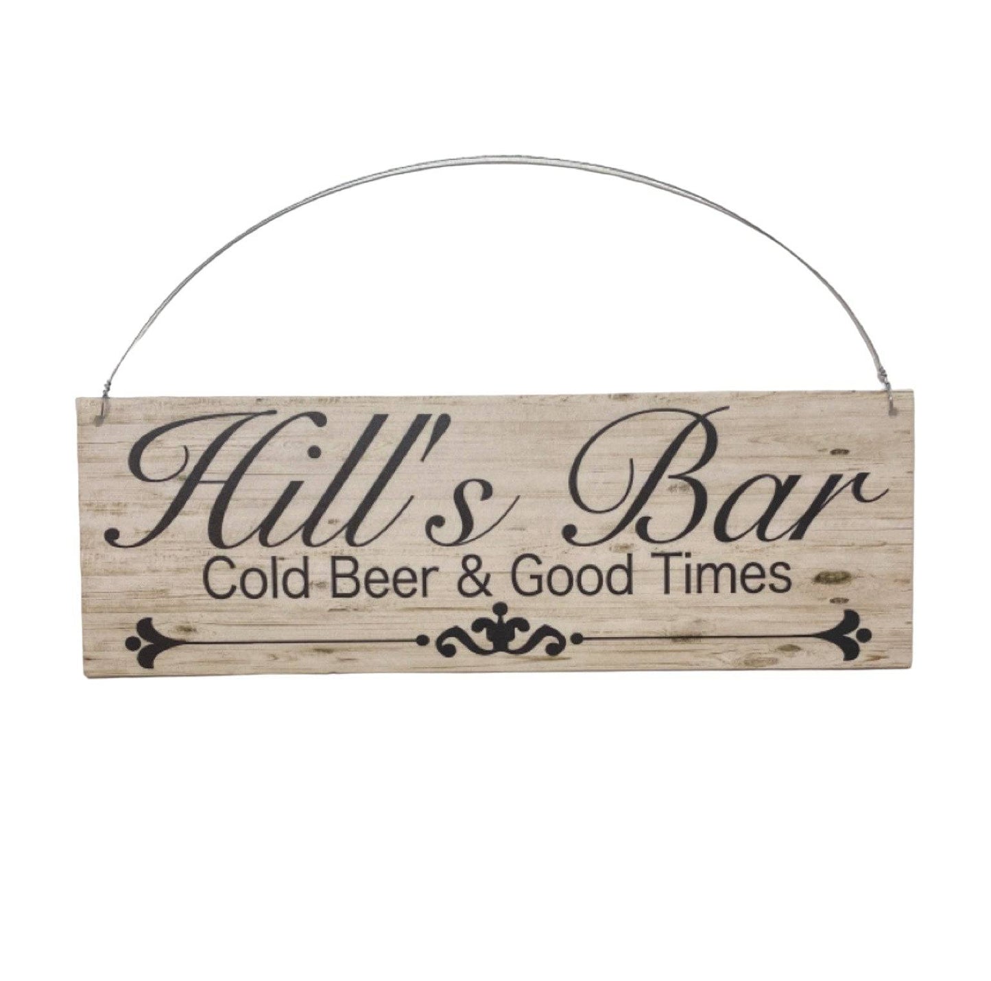 Bar Custom Personalised Cold Beer Good Times Sign - The Renmy Store Homewares & Gifts 