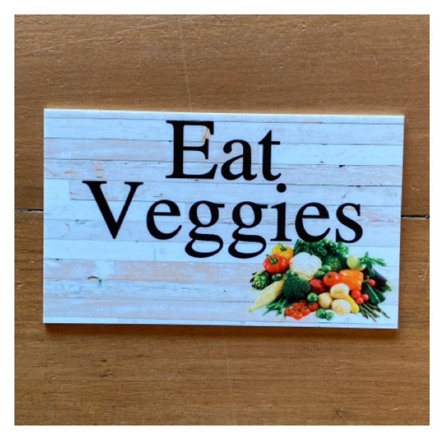 Vegetable Veggie Garden Custom Personalised Sign - The Renmy Store Homewares & Gifts 