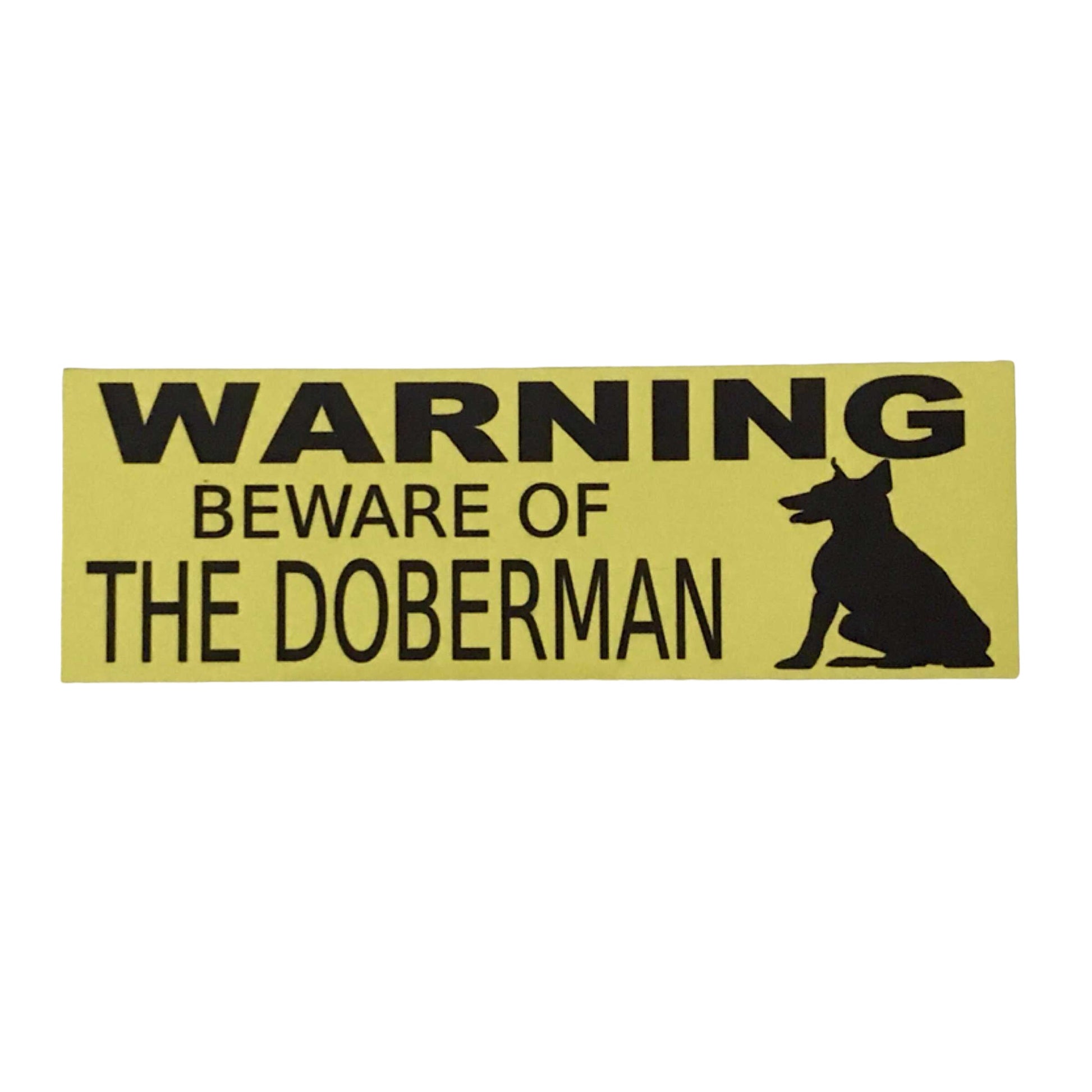 Warning Beware Of The Doberman Dog Sign - The Renmy Store Homewares & Gifts 