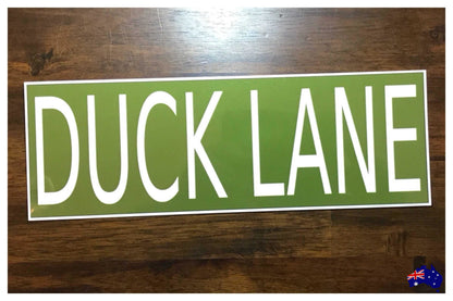 Duck Lane Farmhouse Garden Sign - The Renmy Store Homewares & Gifts 