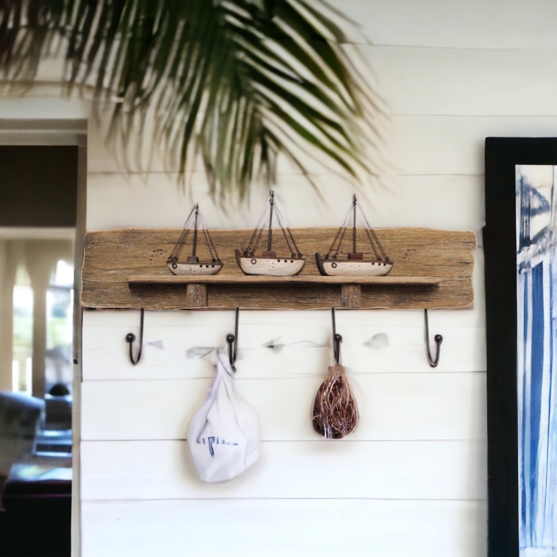 Hook Rustic Nautical Boat - The Renmy Store Homewares & Gifts 