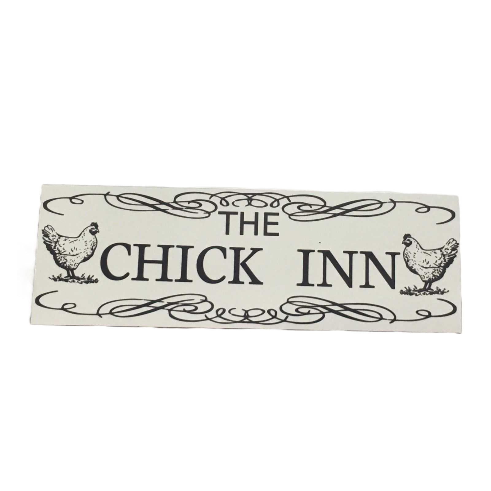 Chick Inn Chicken Sign - The Renmy Store Homewares & Gifts 