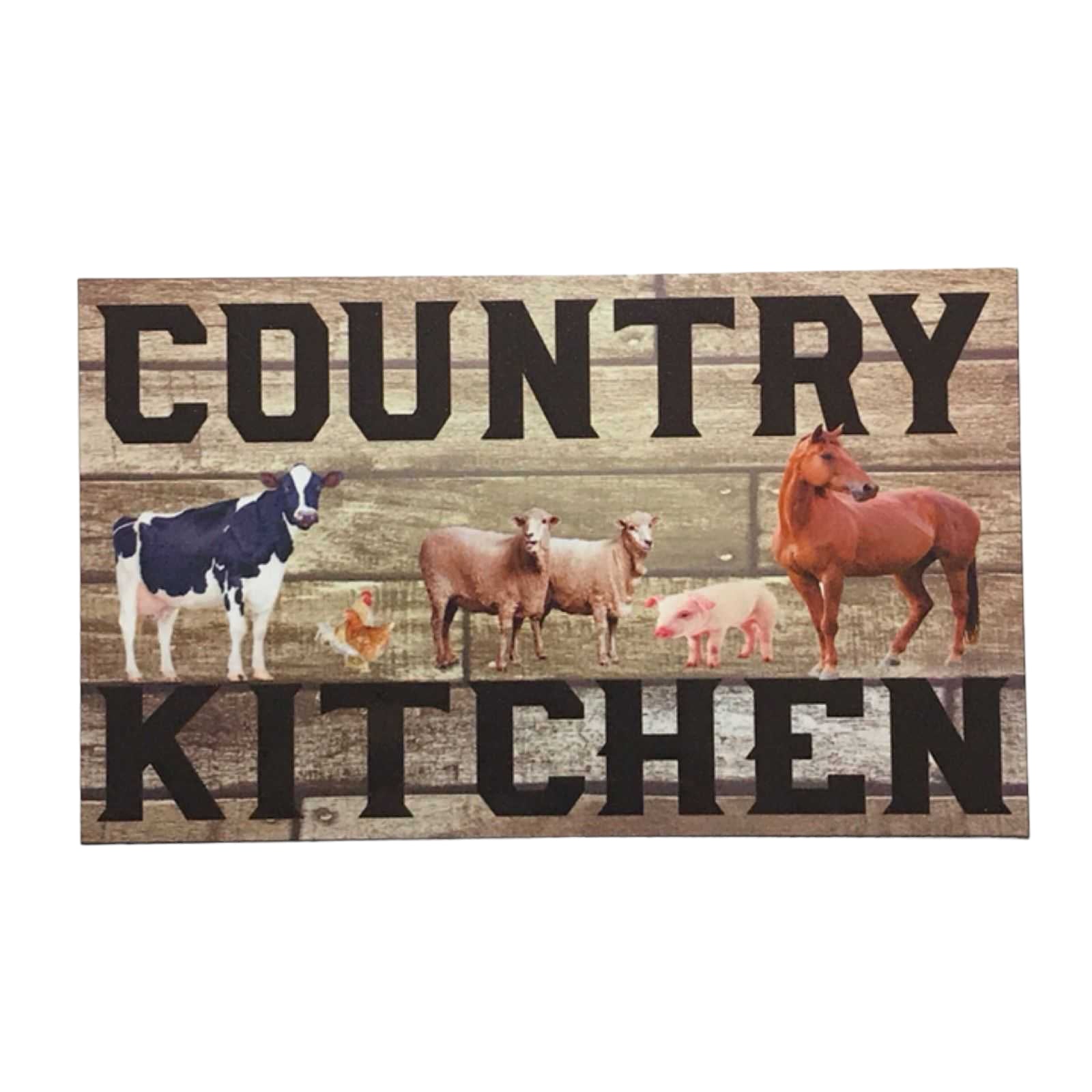 Country Kitchen Sign - The Renmy Store Homewares & Gifts 