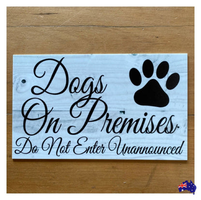 Dog Cat Custom Paw Sign - The Renmy Store Homewares & Gifts 