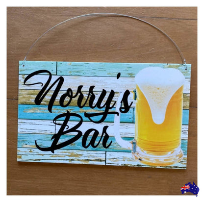 Beer Blues Bar Custom Sign - The Renmy Store Homewares & Gifts 