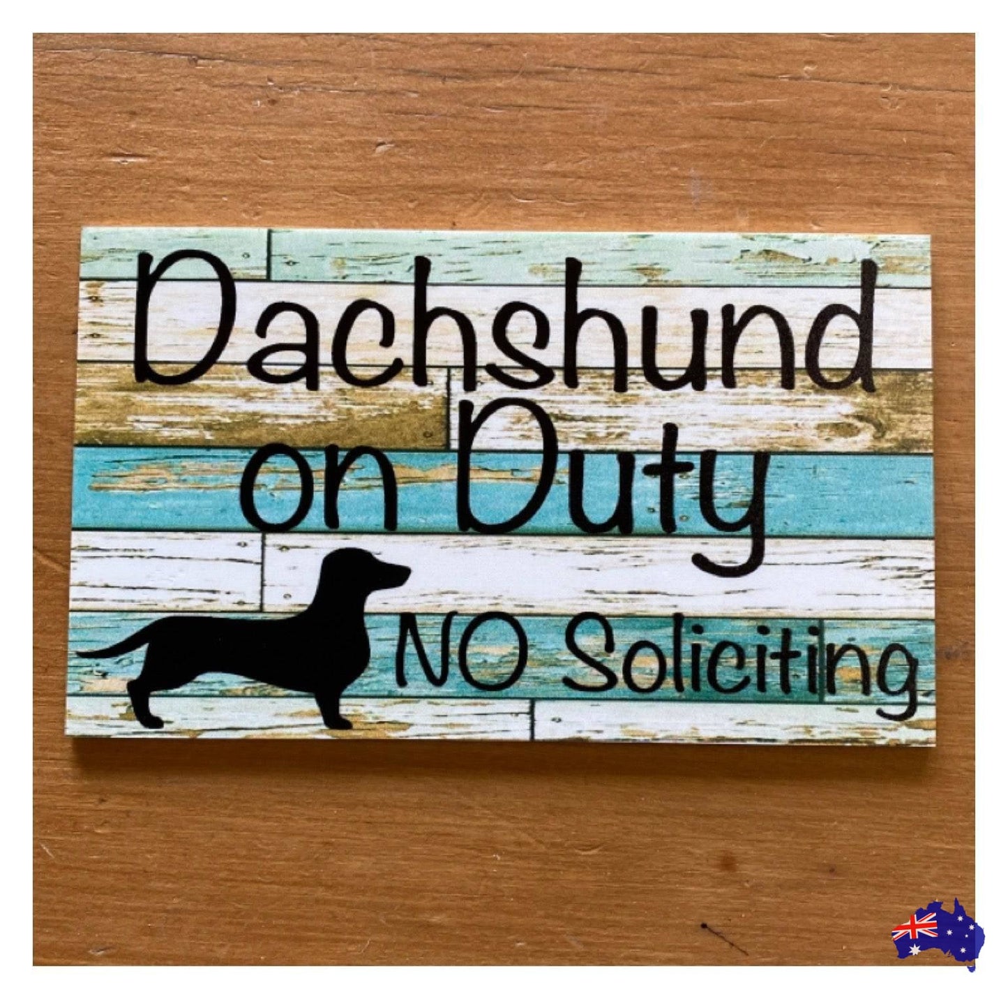 Dachshund Dog Custom Personalised Sign - The Renmy Store Homewares & Gifts 