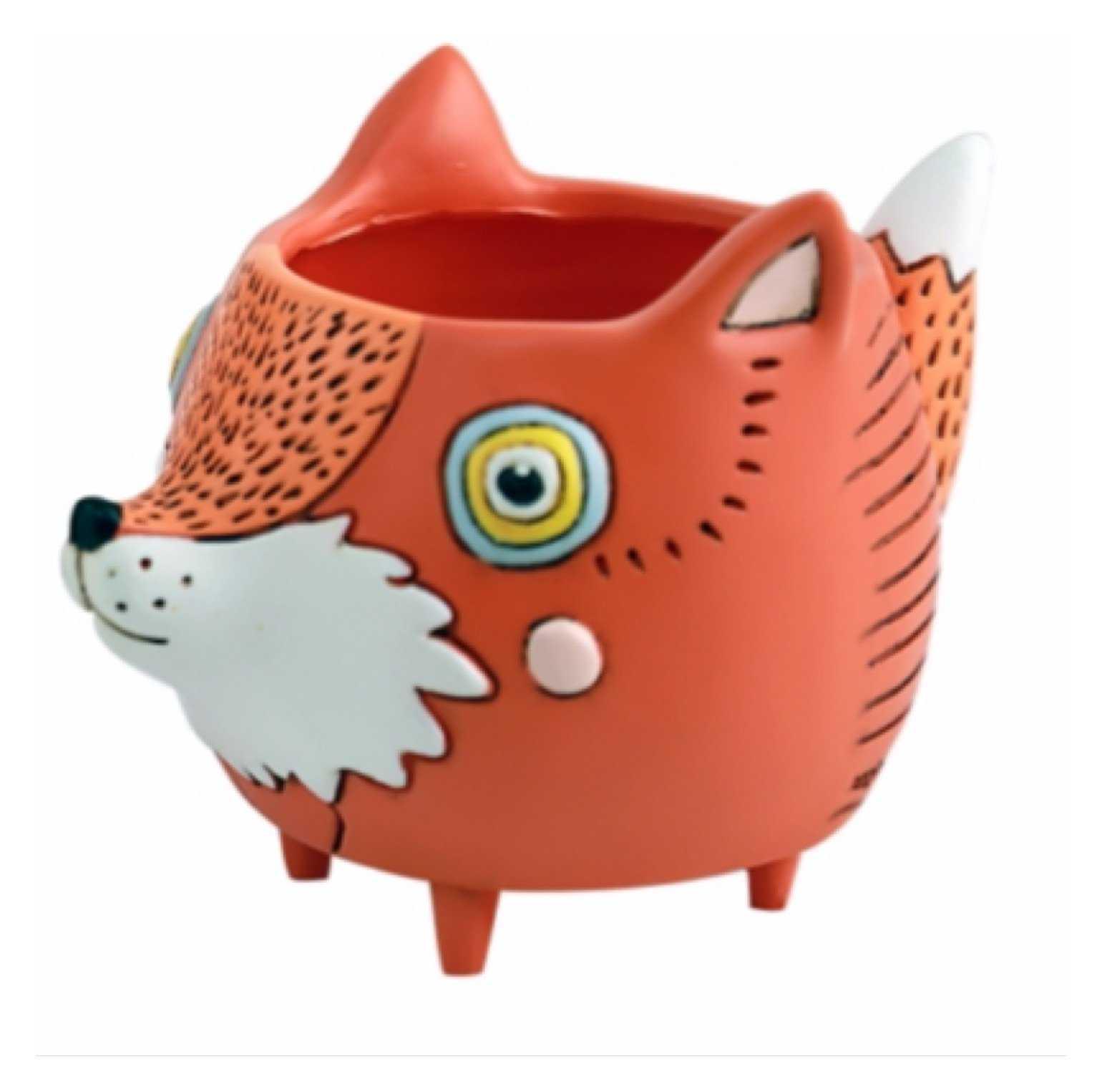 Fox Funky Pot Plant - The Renmy Store Homewares & Gifts 