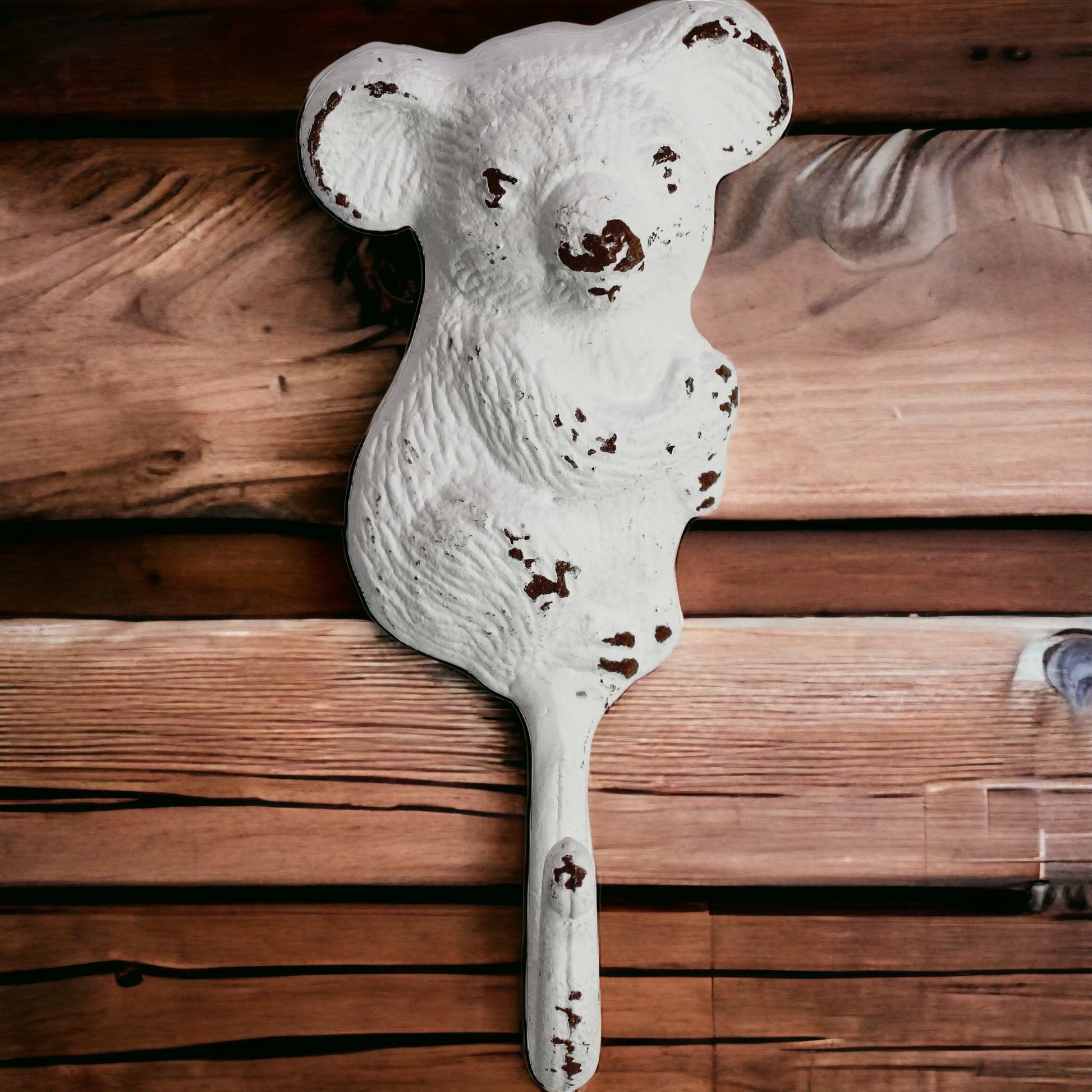 Koala Hook Rustic White - The Renmy Store Homewares & Gifts 